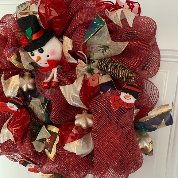 New handmade Christmas wreath - Picture 3 of 3